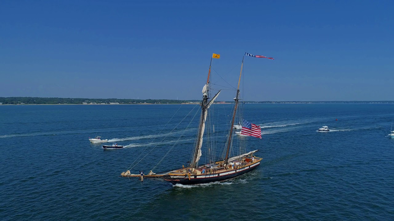 Tall Ship Lynx visits Plymouth, MA!