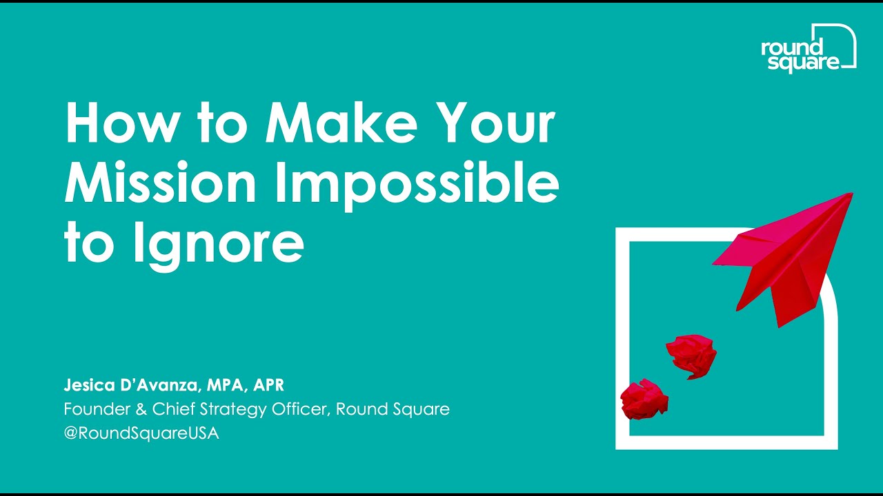 How to Make Your Mission Impossible to Ignore