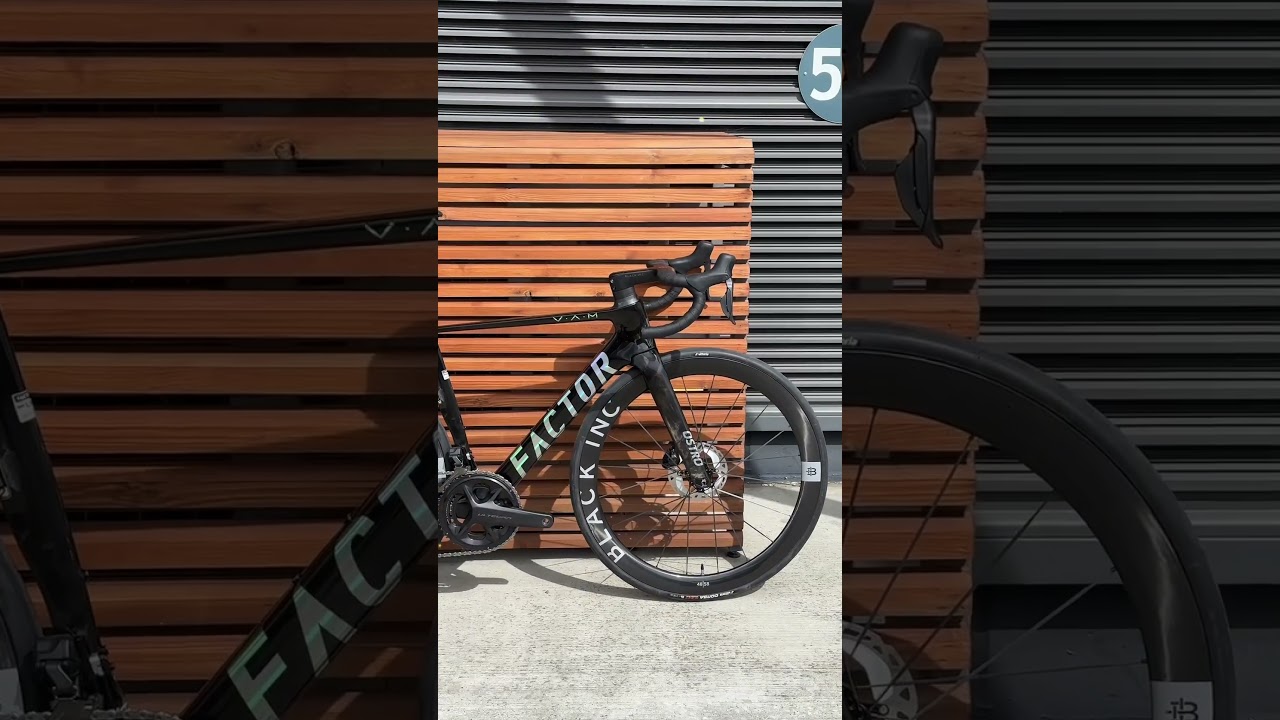 New Factor Ostro VAM Chrome Edition x Black Inc 48|58 Wheels #cyclinglife #roadbike #factorbikes