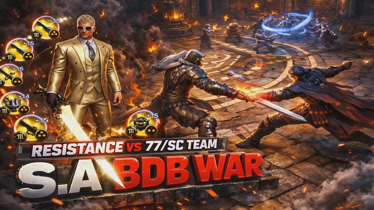 Black Dragon Battlefield Contest | Resistance VS 77/SC TEAM | old TTS POV | mir4