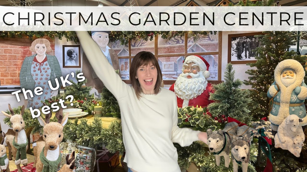 Visiting UK's BEST Garden Centre Christmas 2025 ✨