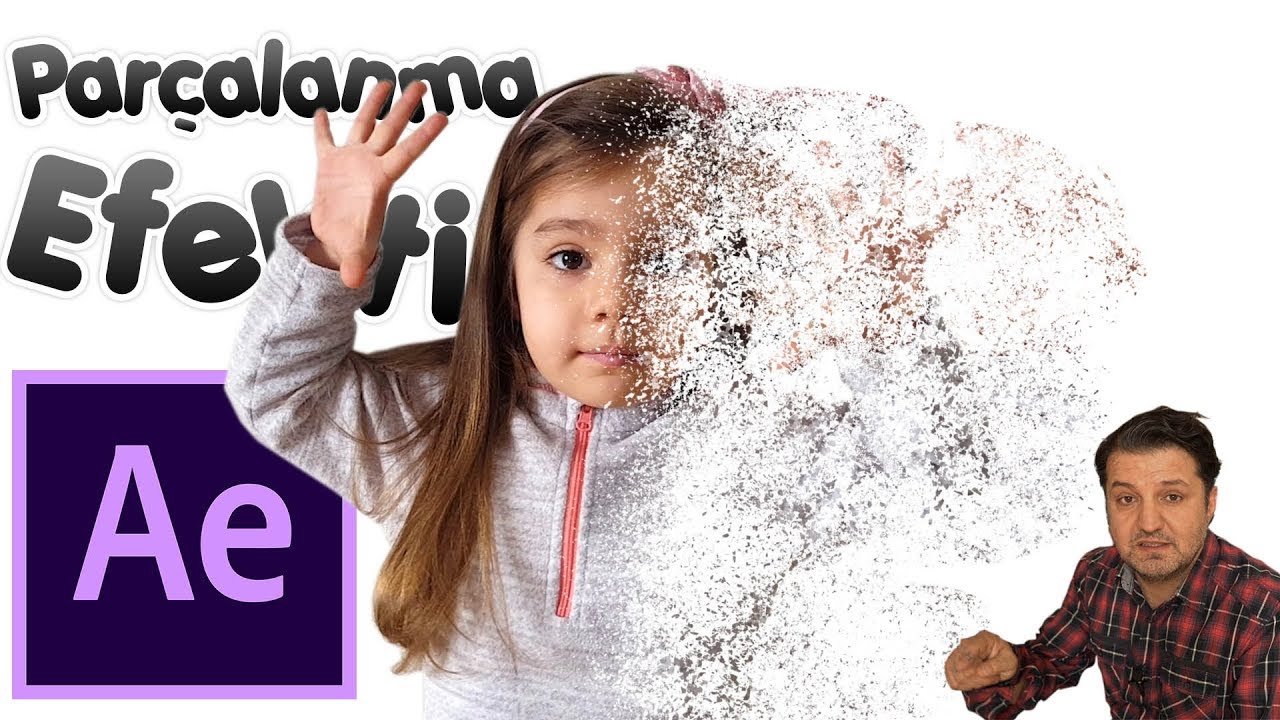 After Effects Parçalama Efekti (Disintegration Effect)