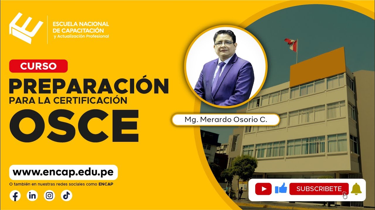 CURSO: PREPARACIÓN PARA LA CERTIFICACIÓN OSCE 2025