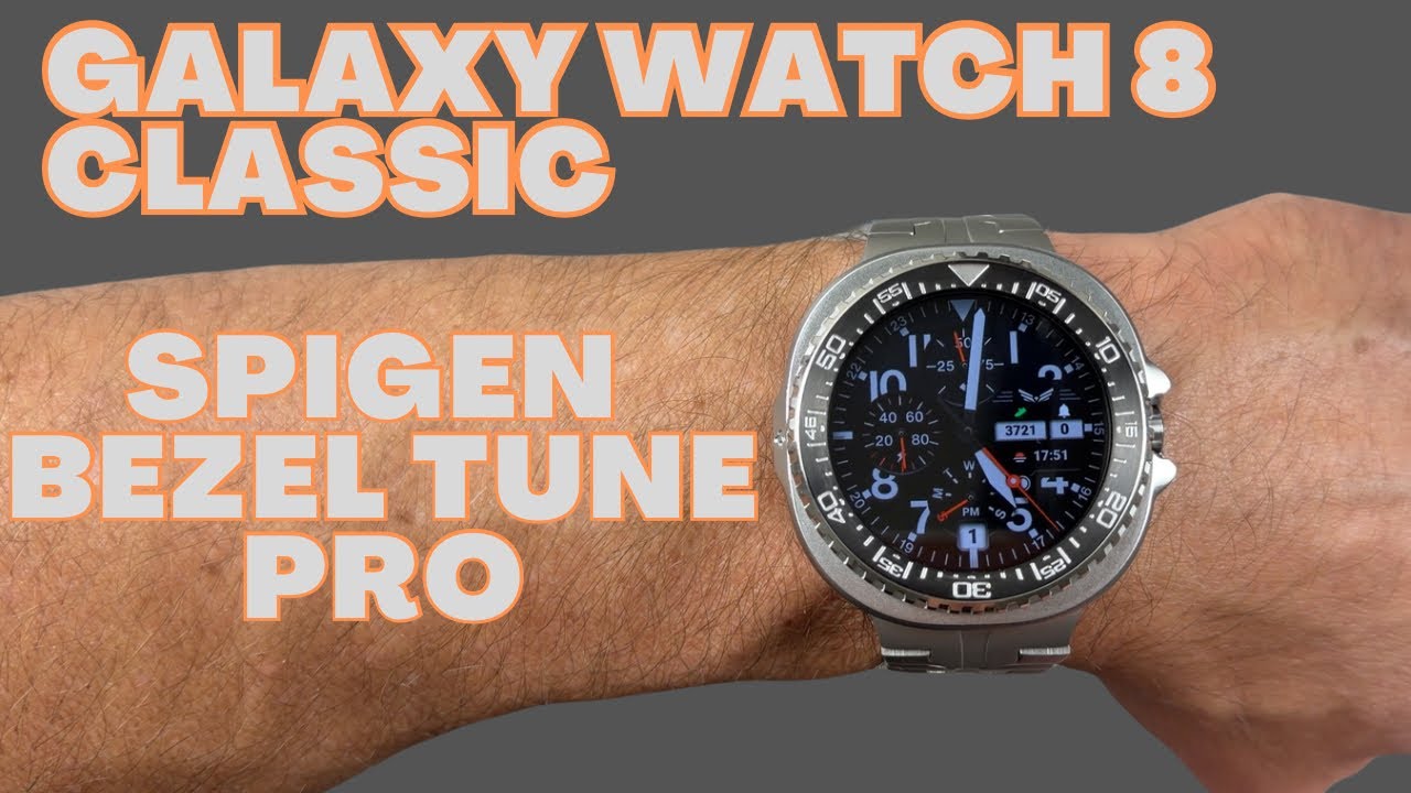 Обзор Galaxy Watch 8 Classic с функцией Spigen Bezel Tune Pro