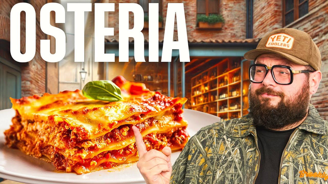MANGIO in un' OSTERIA STELLATA a BOLOGNA