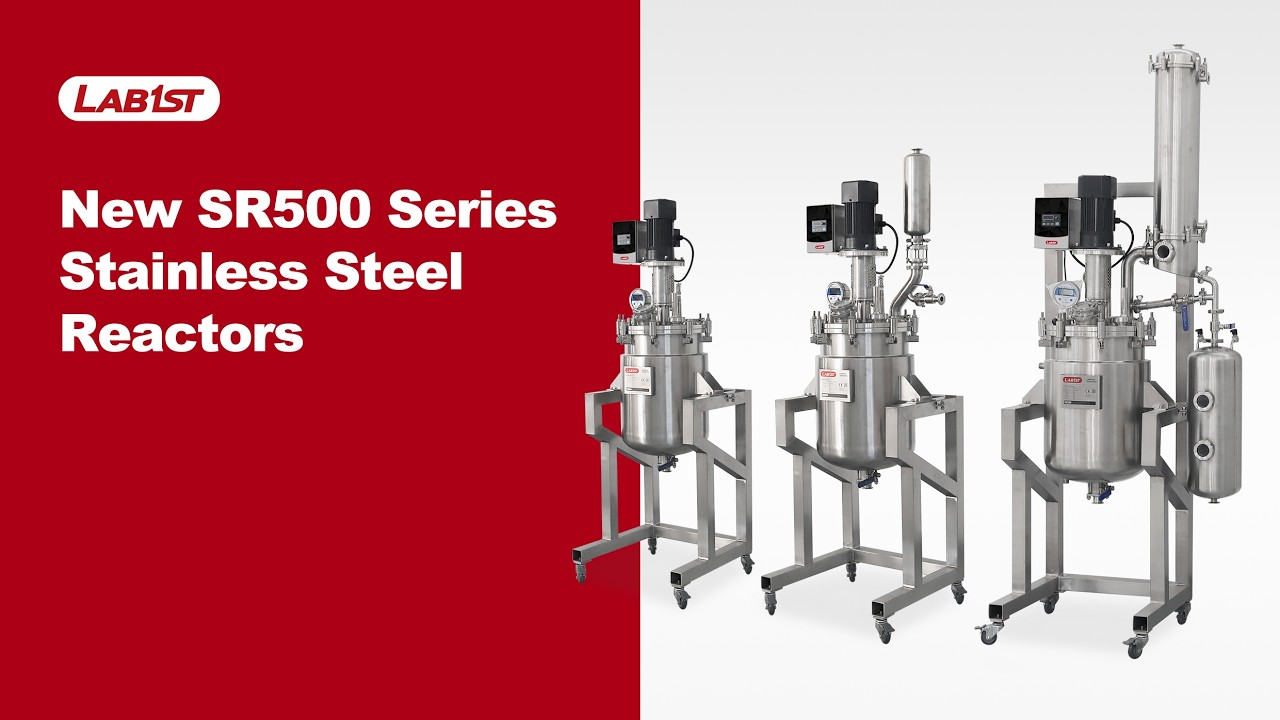 Brand New SR500 Series Stainless Steel Reactors