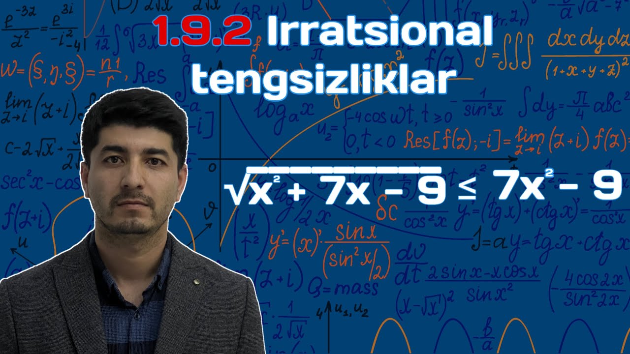 Irratsional tengsizliklar. Oq To'plam(1996 - 2007)