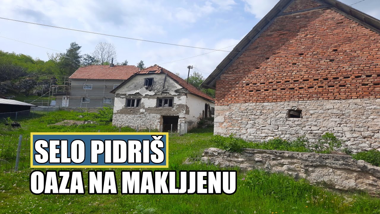 SELO PIDRIŠ GORNJI VAKUF - USKOPLJE | ČAROBNI SEOSKI KRAJOLIK (Varoš - Rnjaj - Trlica - Zastalača)