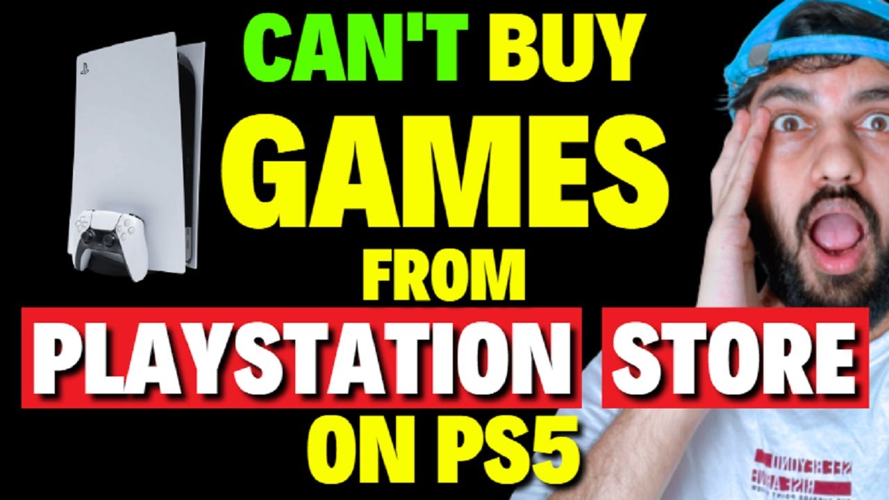 Как исправить ошибку «Невозможно купить игры в PlayStation Store на PS5»