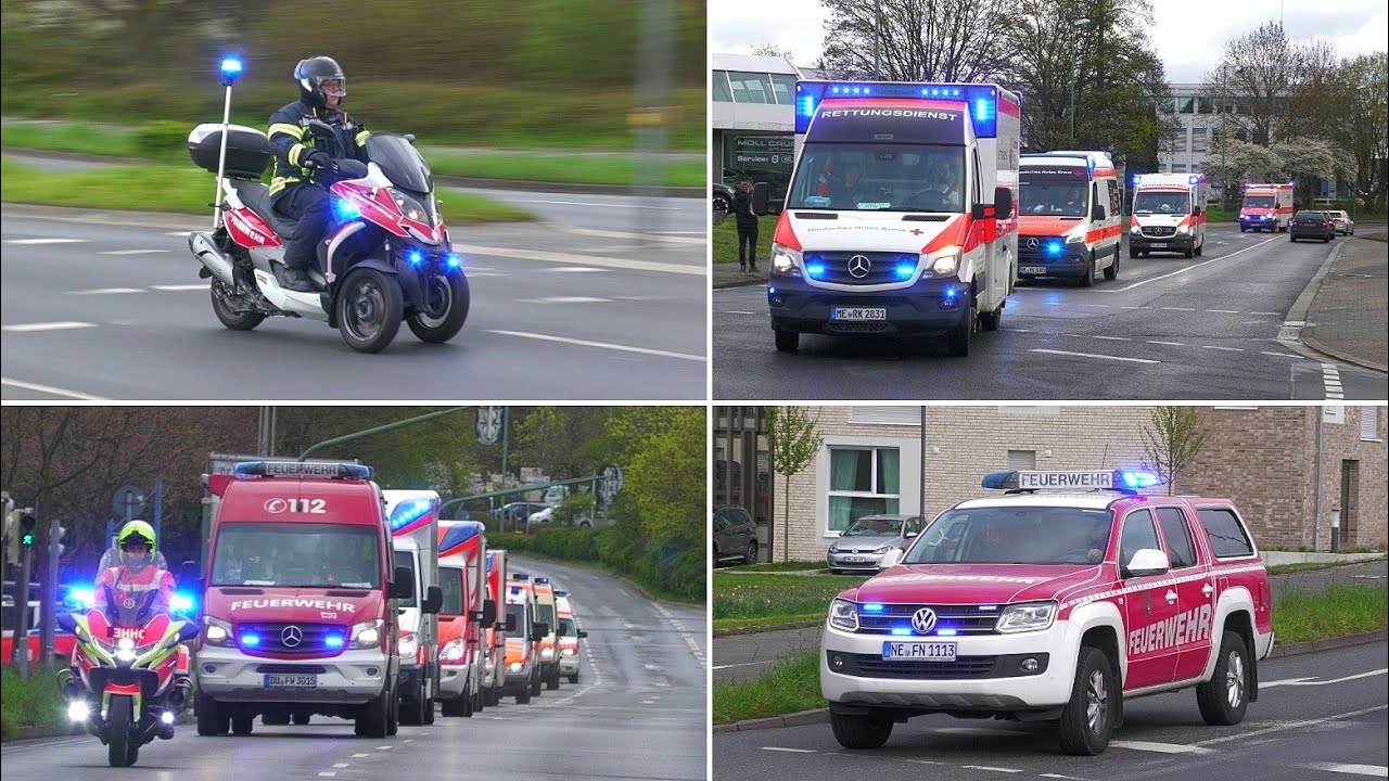 [Großevakuierung Neuss] Einsatzfahrten zu Bombenräumung