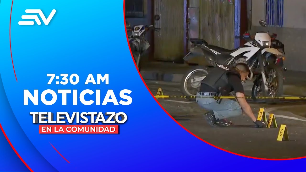 Isla trinitaria la policía capturó a presunto implicado en doble asesinato| Televistazo | Ecuavisa