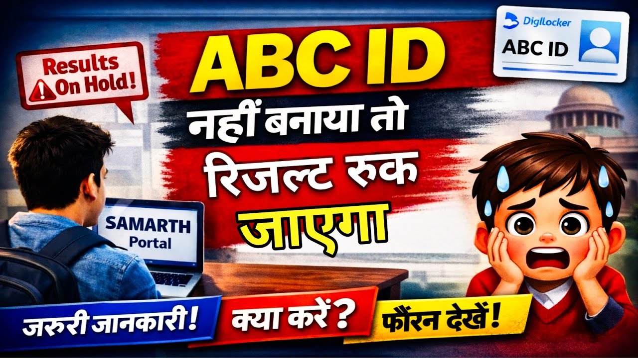 ABC id today update | Samarth Portal से ABC ID लिंक कैसे करें | New Update | Full Process | Apaar id