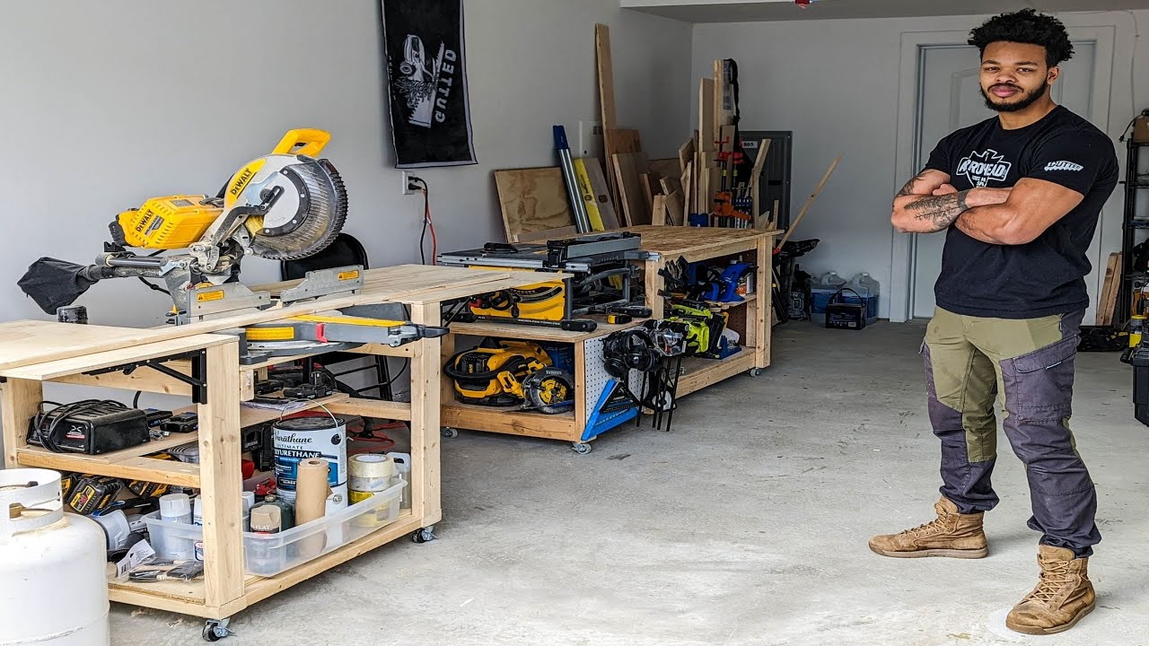 2022 Van Builder's Workshop Tour | Moving out of the Storage Unit