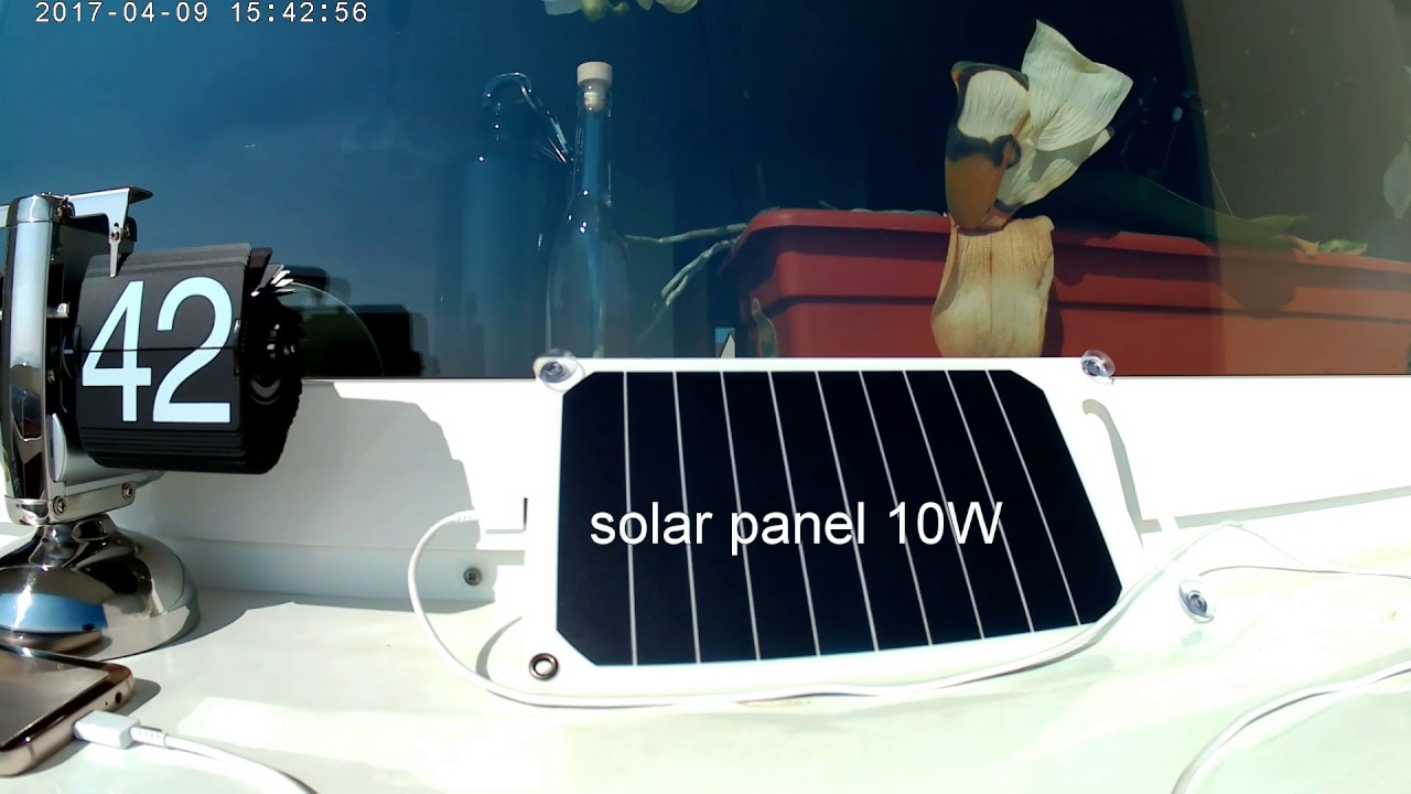 SOLAR PANEL 10W 5V USB