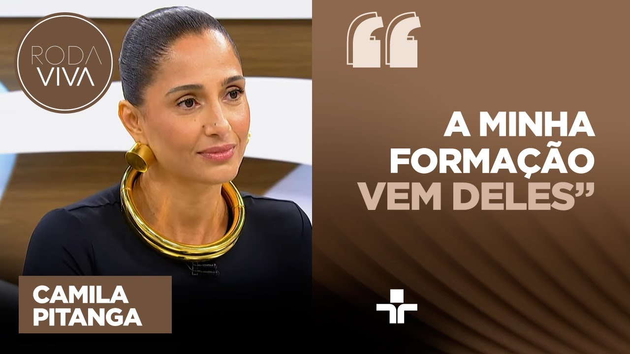 Camila Pitanga fala sobre relação com os pais e a política: 