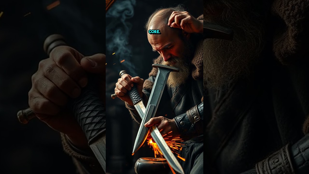 Crafting a Viking Sword: Secrets of Ancient Steel, #Viking #AncientTech #SwordMaking