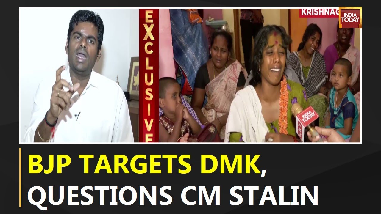 Tamil Nadu BJP, State President K Annamalai Exclusive On DMK Neta Killing Army Jawan