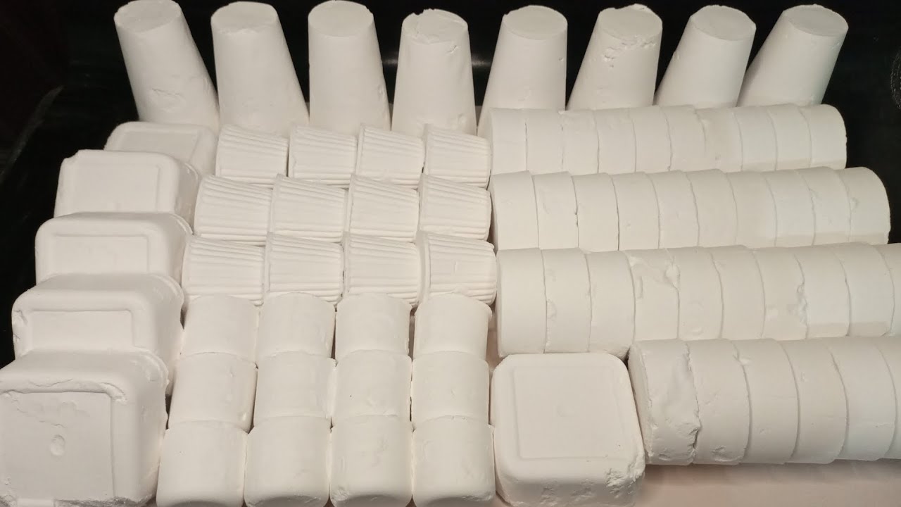 ASMR Baking Soda | Crushing 10 kg of Fresh White Soda