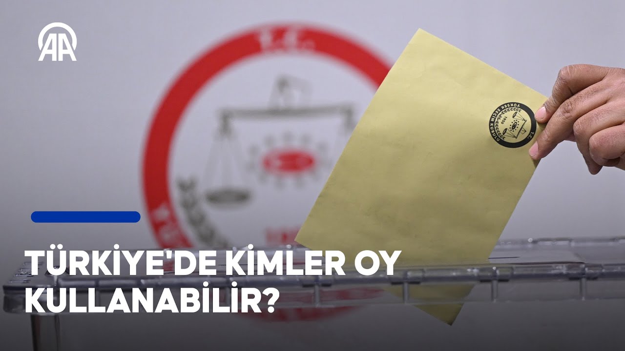 Türkiye'de kimler oy kullanamaz?