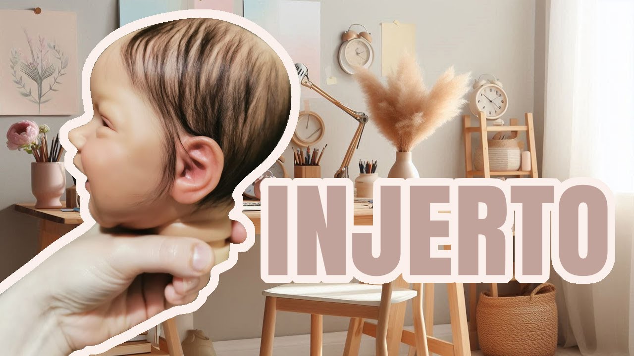 ¡Injertando Cabello Realista! 👶✨ Proceso Paso a Paso en Muñecas Reborn