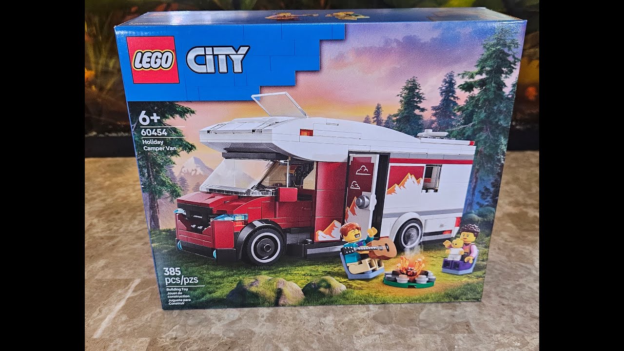 Lego 60454 Holiday Camper Van Unboxing and Review 60454