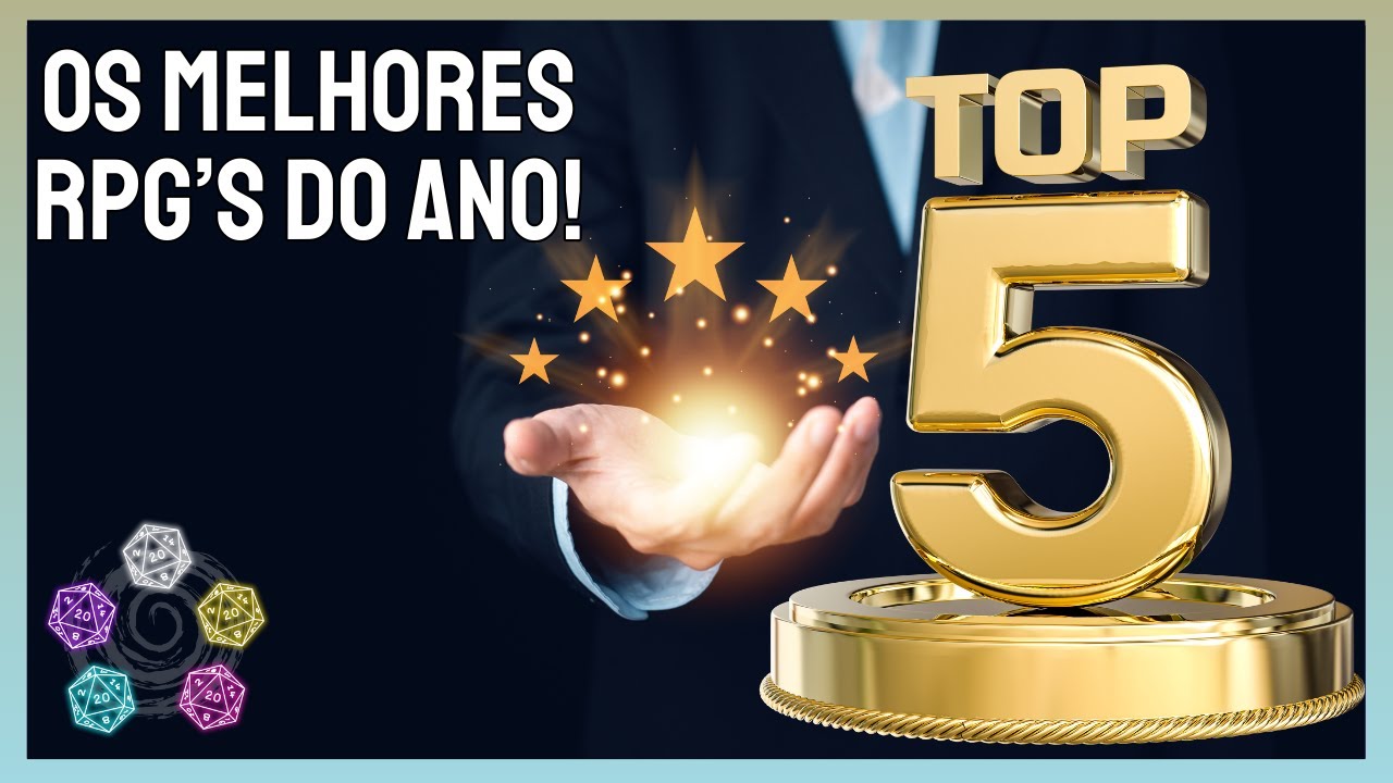 TOP 5 MELHORES RPGs DE 2025!!!