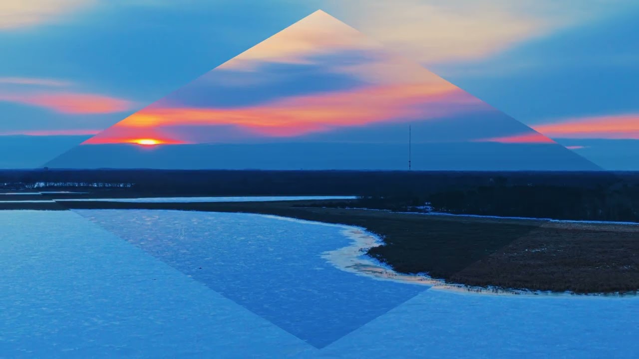 Sunrise Feb 26 2026 6:53AM #drone #winter #relaxing #4k #asmr