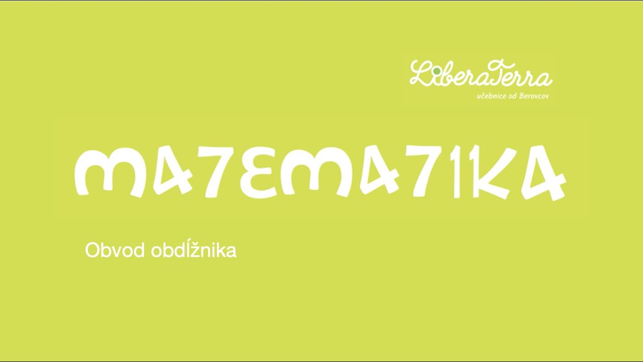 Obvod obdĺžnika