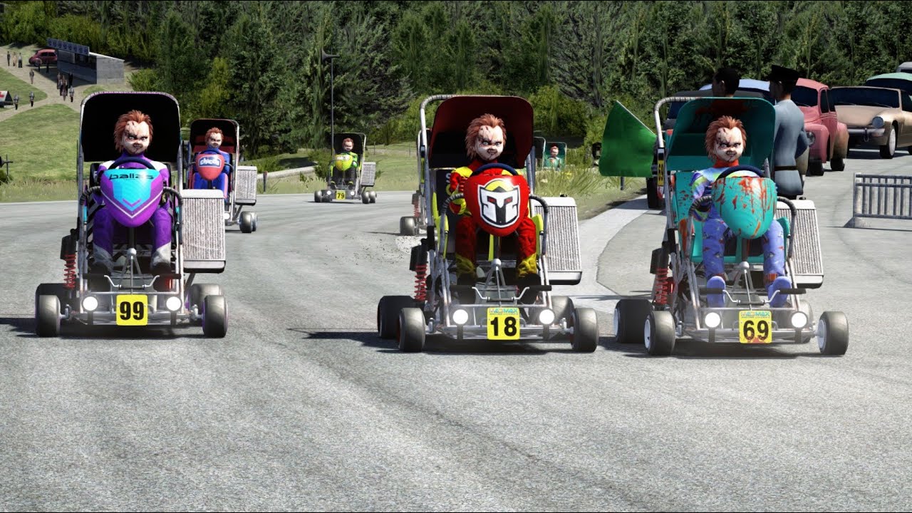 Chucky Go Kart! - KARTEGGINO MADMAXX at Old SPA