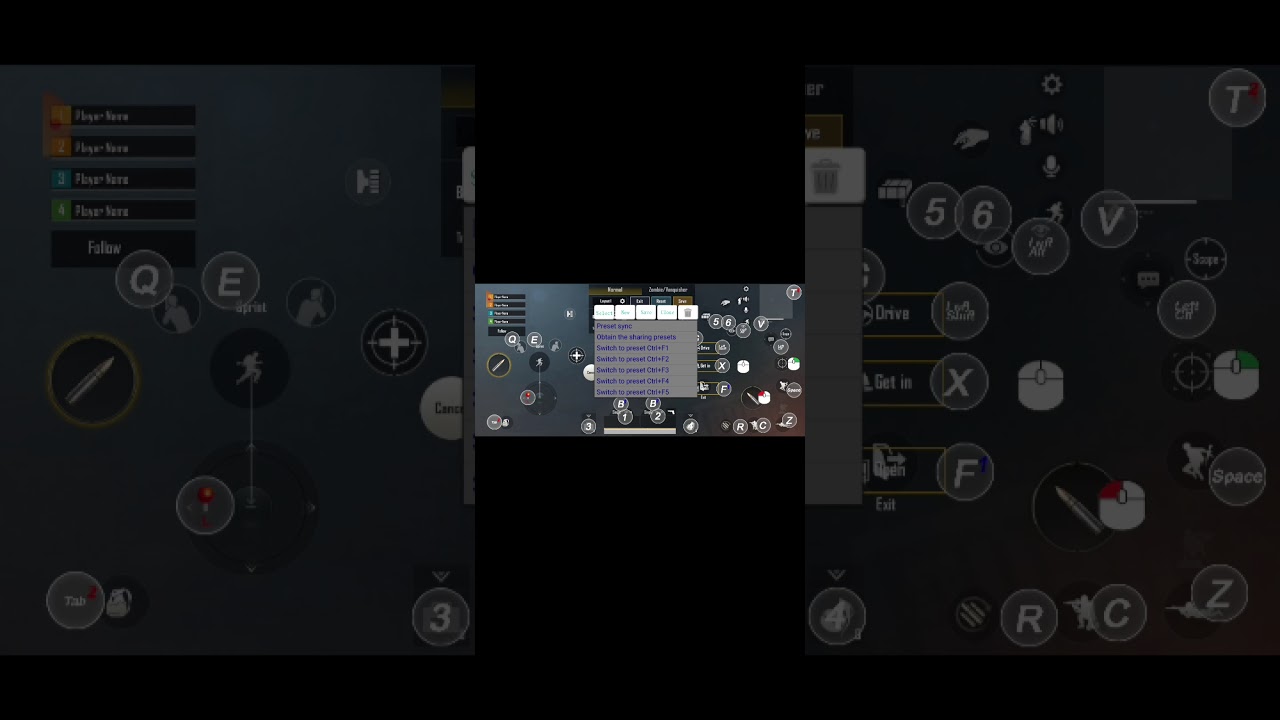 Shooting plus v3 key setting