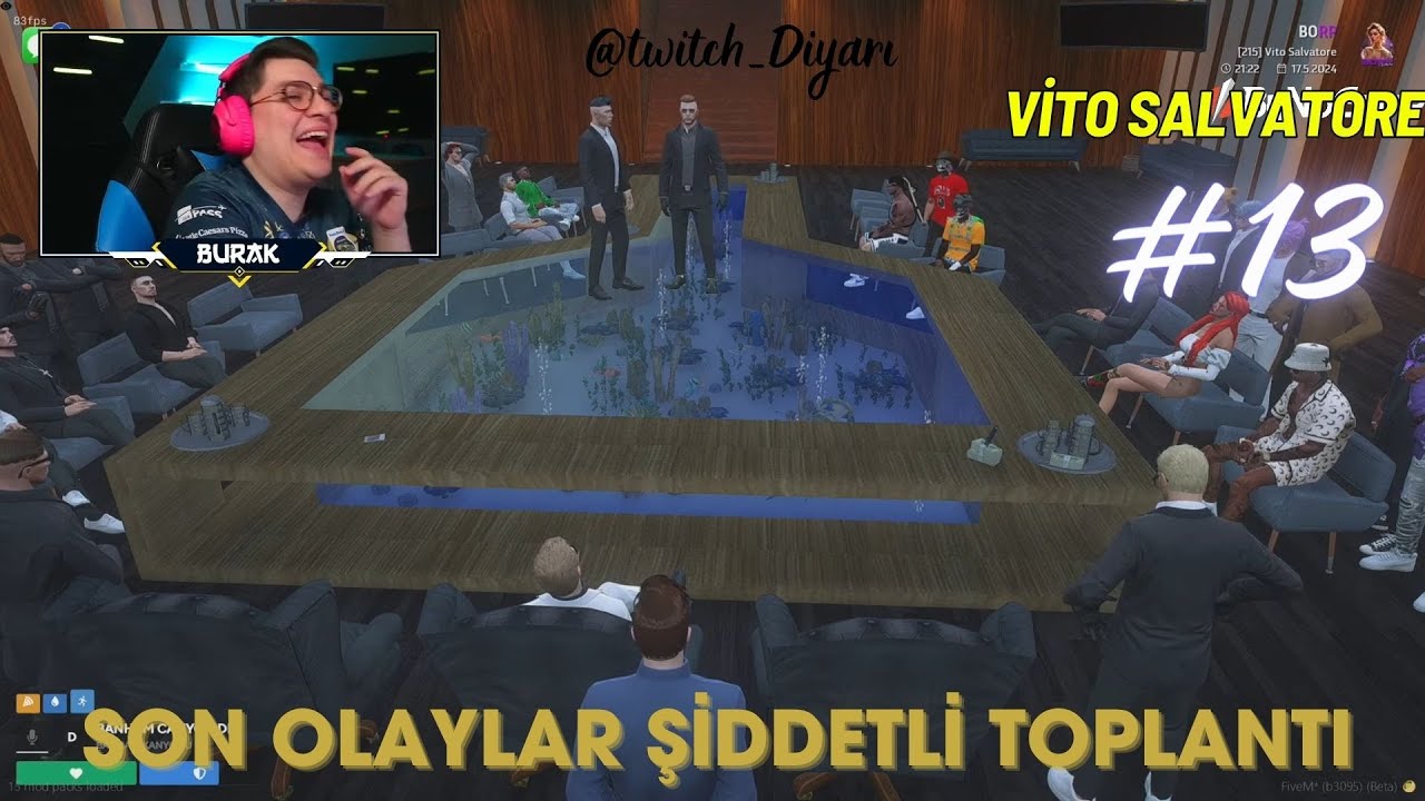 Vito Salvatore - SON OLAYLAR ŞİDDETLİ TOPLANTI #borp #roleplay ( BÖLÜM #318 )