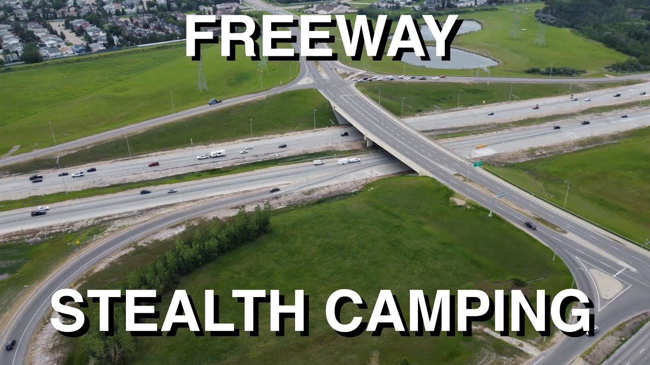 Freeway Interchange Stealth Camping