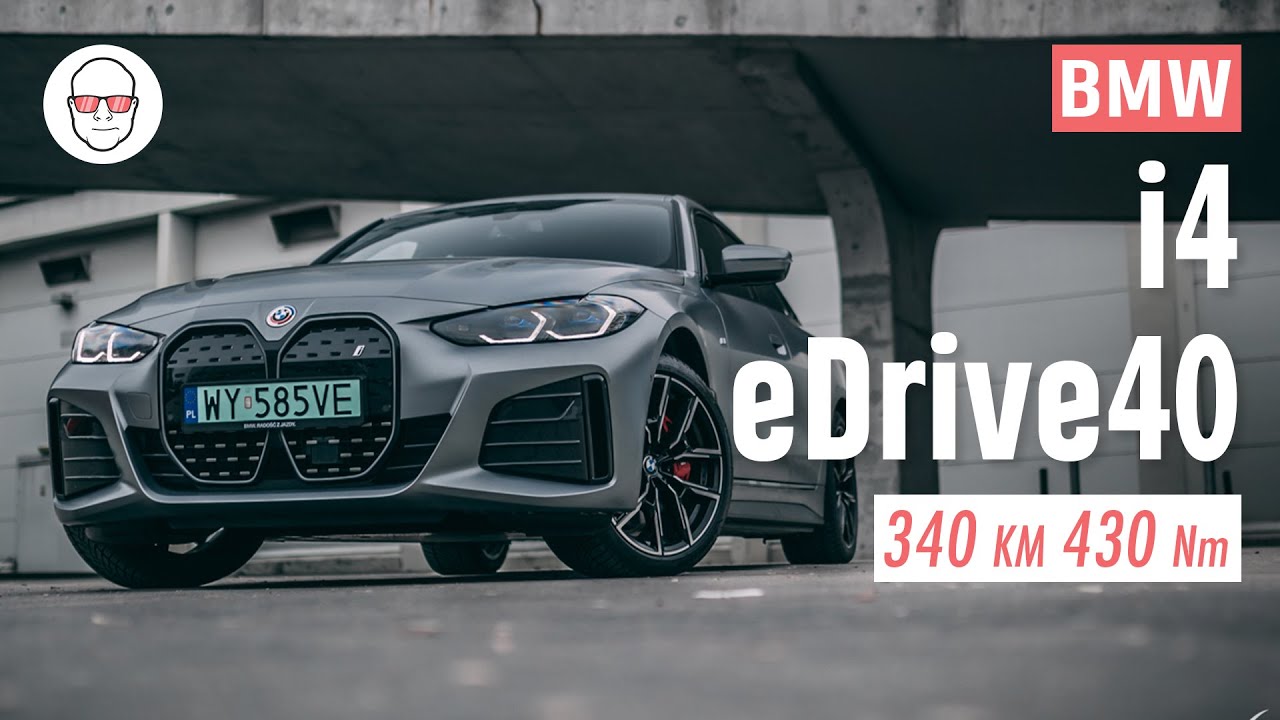 BMW i4 eDrive40 M Sport test PL Pertyn Ględzi