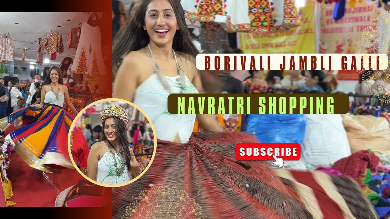 Navratri shopping - Borivali Jambli galli 
