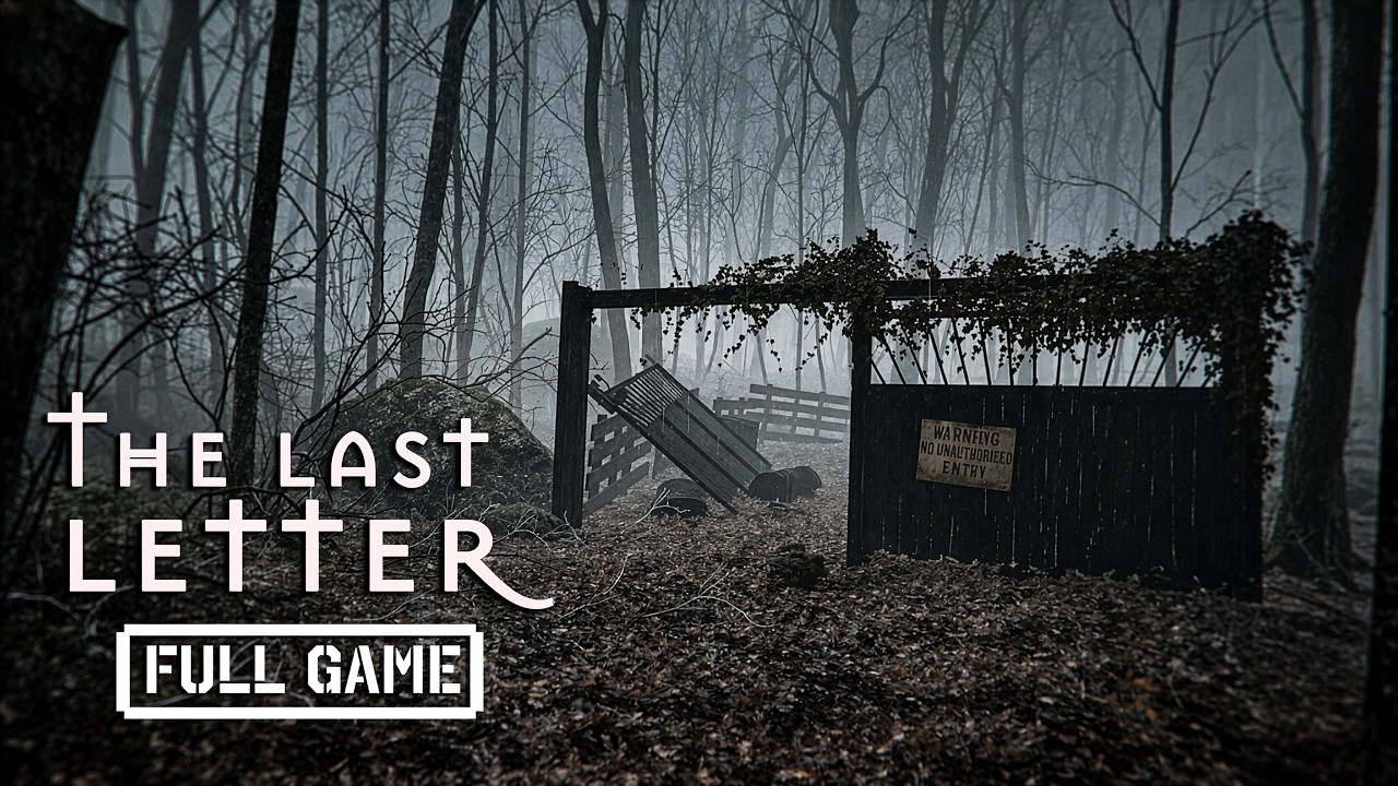 The Last Letter | FULL HORROR GAME - No Commentary
