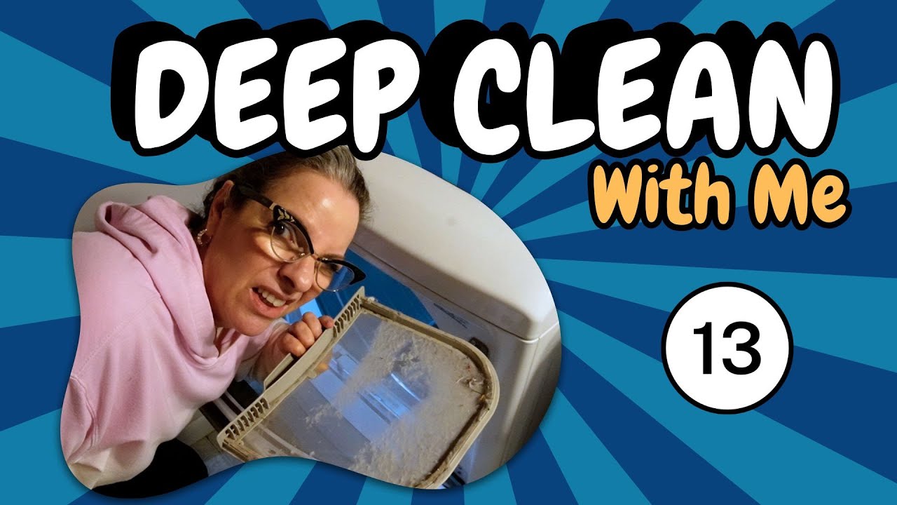 Deep Clean With Me || The Clothes Dryer ||