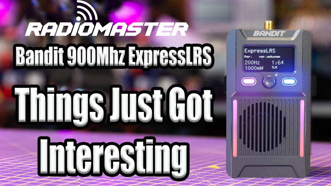Radiomaster Bandit Series 1W 900Mhz ExpressLRS  - Go Long Range From $70