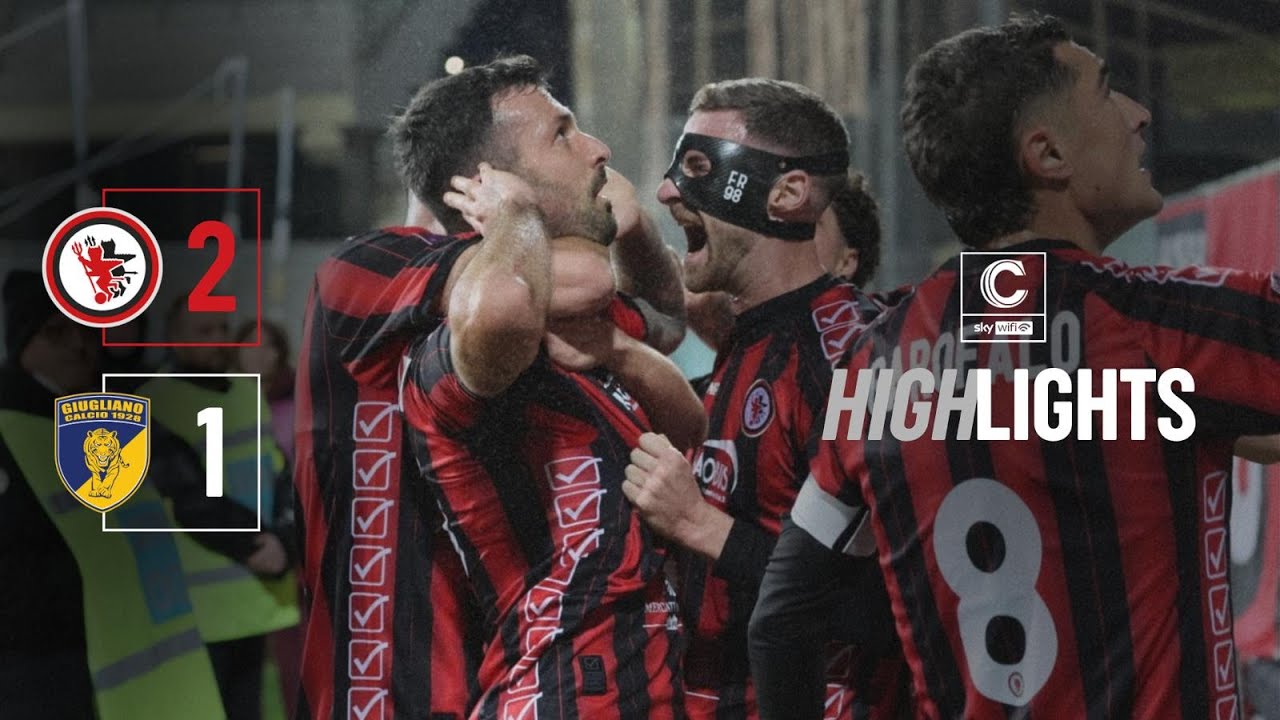 FOGGIA - GIUGLIANO 2 a 1: GLI HIGHLIGHTS