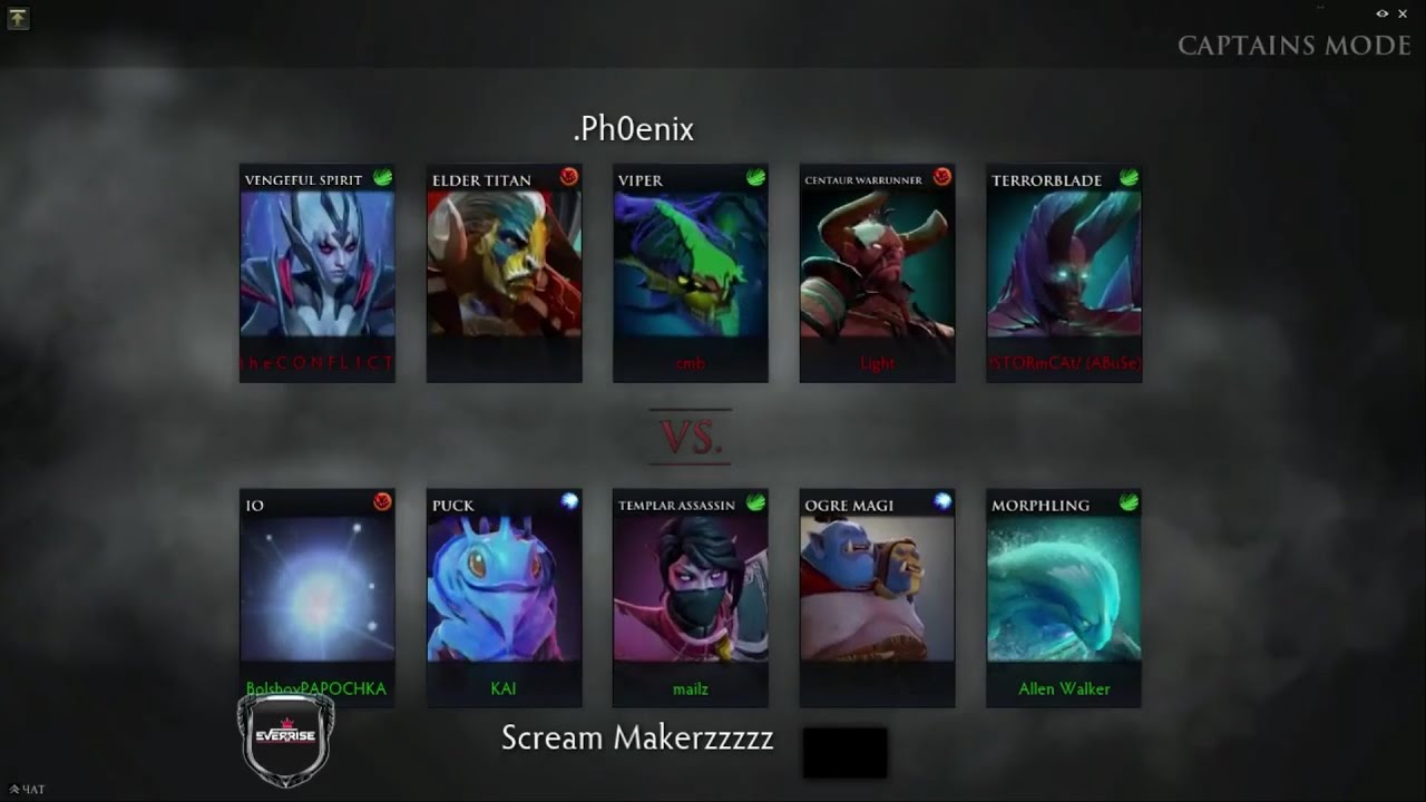 B LOSERS: Phe0nix vs Scream Makers