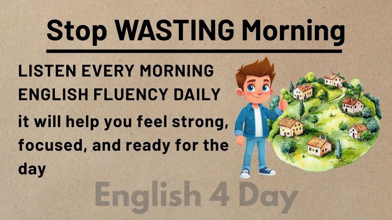 Listen This Every Morning || Morning Motivational Video 🔥 || Improve Your English Fluency ✅️