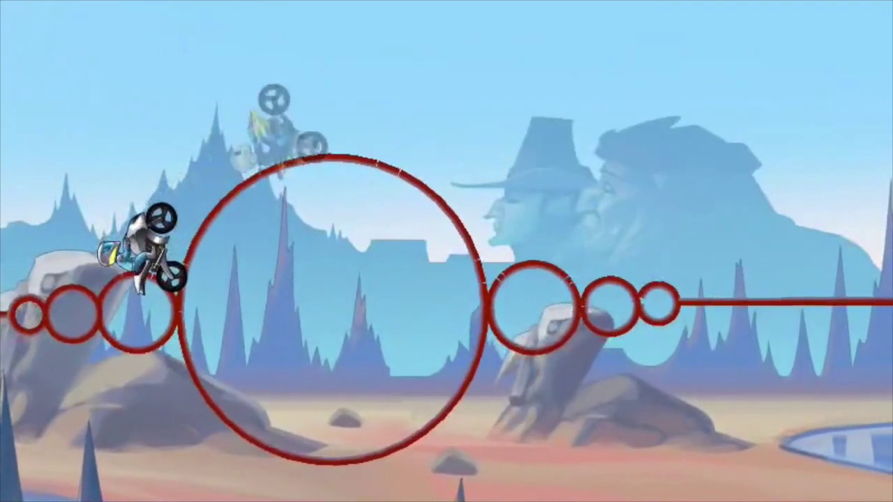 6 Glitch spots in BikeRace!