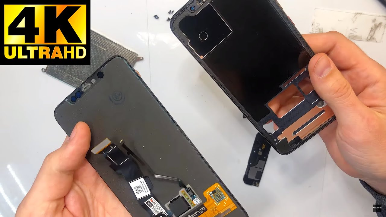 Xiaomi Mi8 Pro - Замена Экрана Разборка / Display Replacement