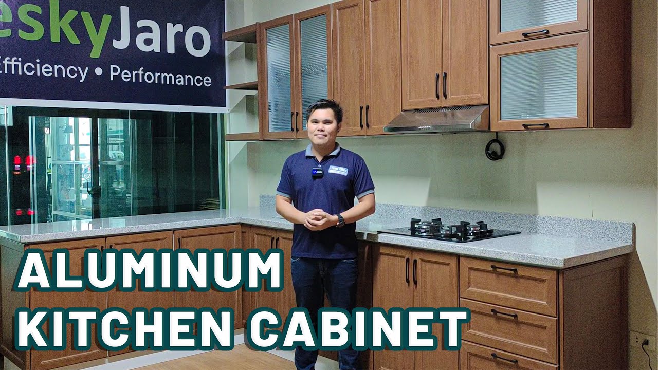ALUMINUM KITCHEN CABINET