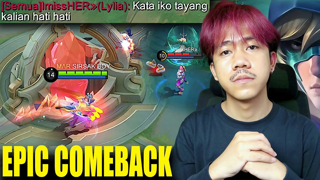 EPIC COMEBACK ALDOUS FULL DAMAGE MELAWAN MUSUH SOMBONG + RECAL RECAL - Mobile legends