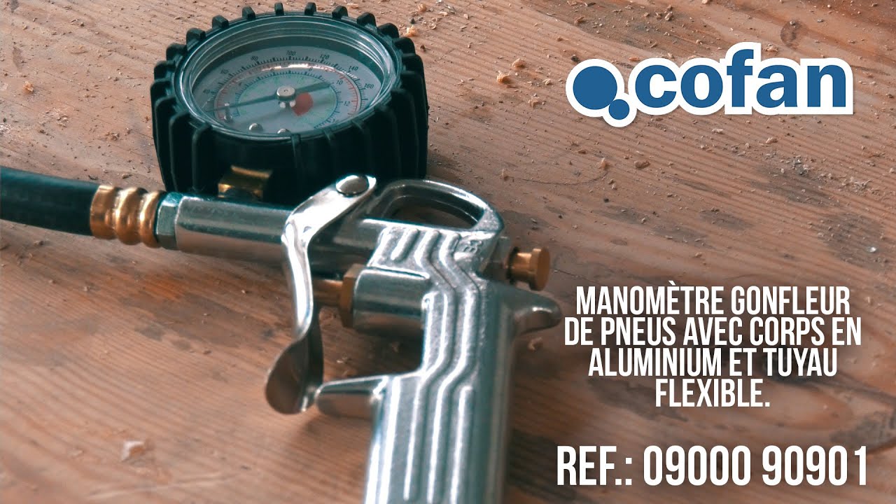 🚗 Pistolet Gonfleur avec Manomètre pour Pneus | Gardez vos pneus en parfait état