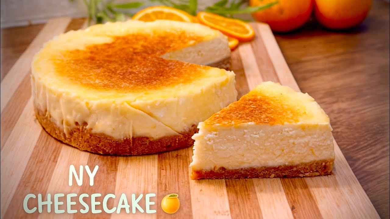 Even You Can Bake This Perfect New York Cheesecake 🍊 | Easy & Creamy Cheesecake Recipe