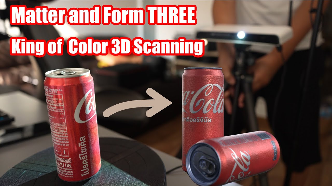 Meet the King of Color 3D Scanning - Matter and Form THREE