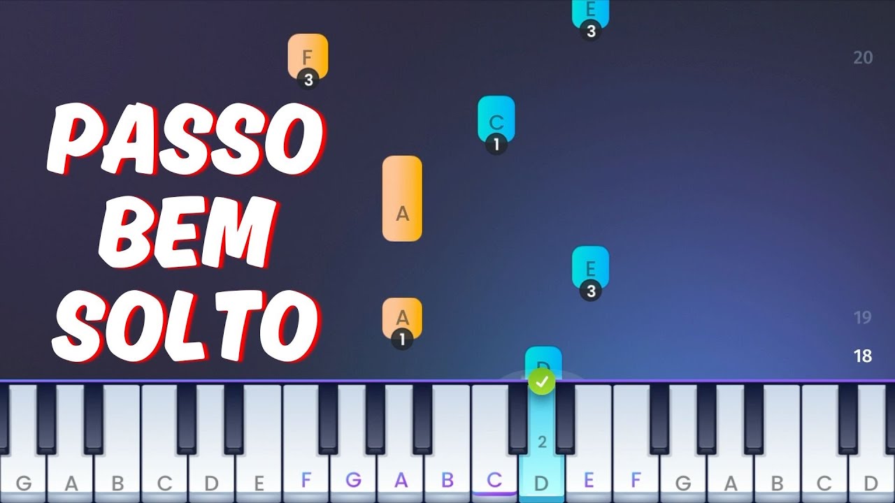 Loose Step - Простой урок игры на фортепиано (из приложения STRIKEY)