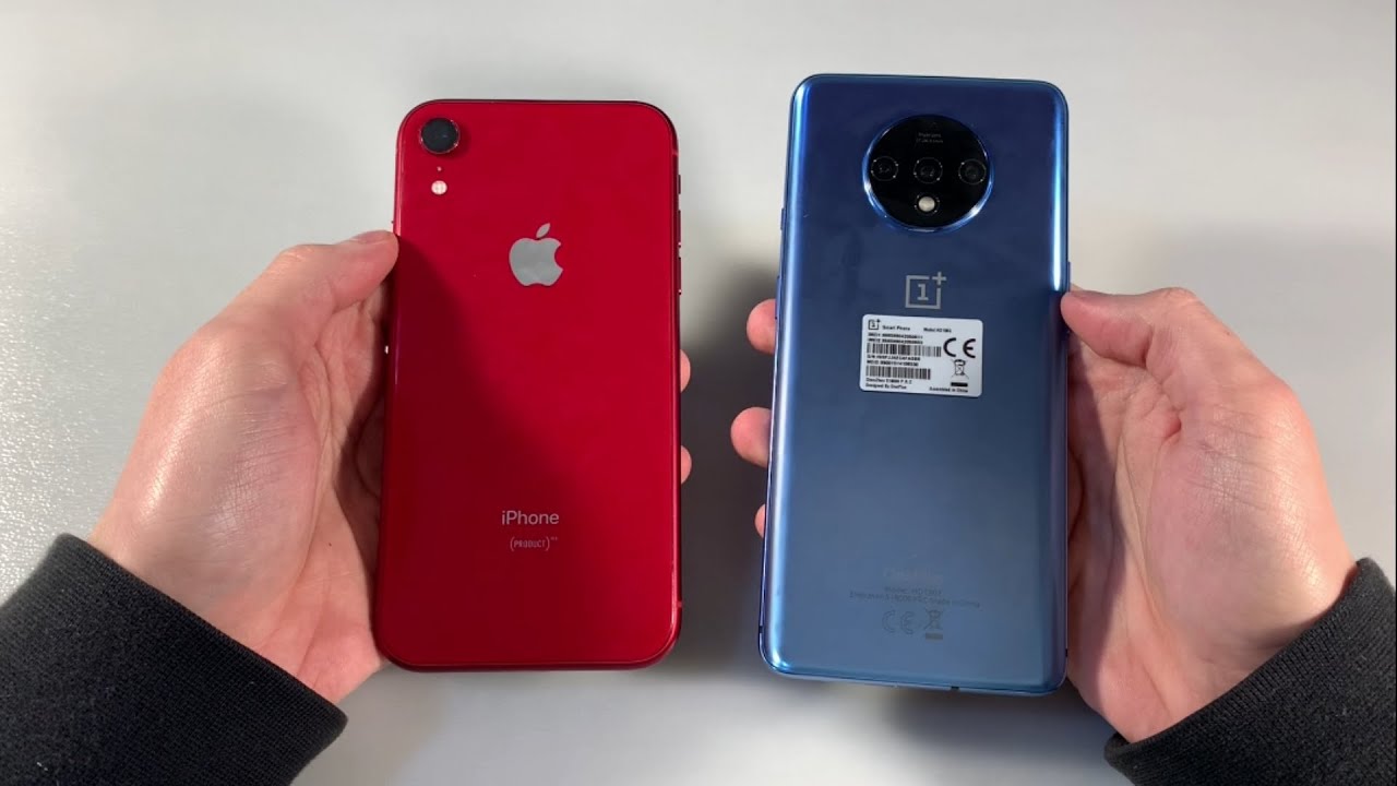 OnePlus 7T vs iPhone XR