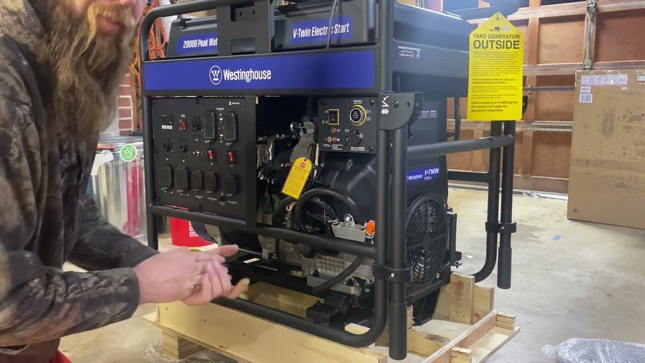 Westinghouse 28,000 watt gen